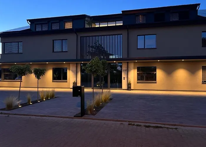 Апартаменты Exklusive Design Deep Blue Neubau *